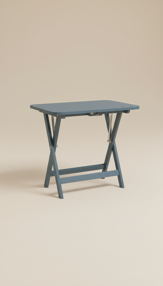 Slate Blue Folding Table